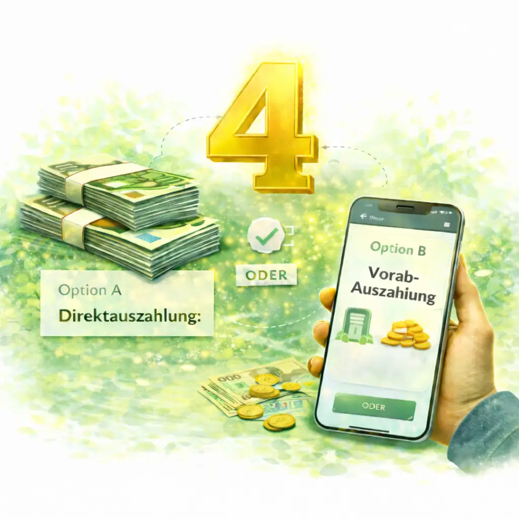 Auszahlung für Magic Karten inklusive Vorab-Auszahlung