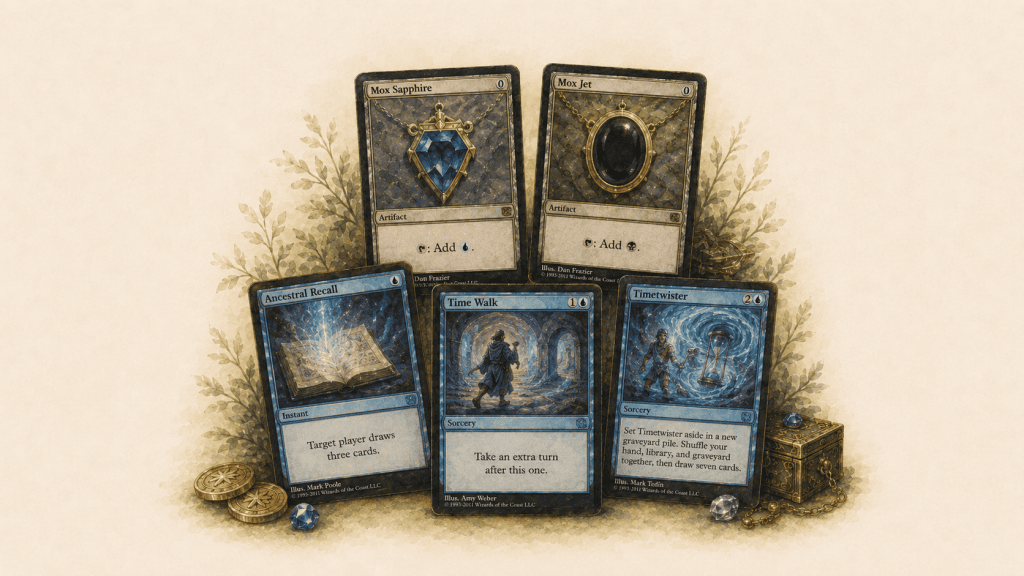 Teuerste Magic-Karten als seltene Alpha-Exemplare aus 1993