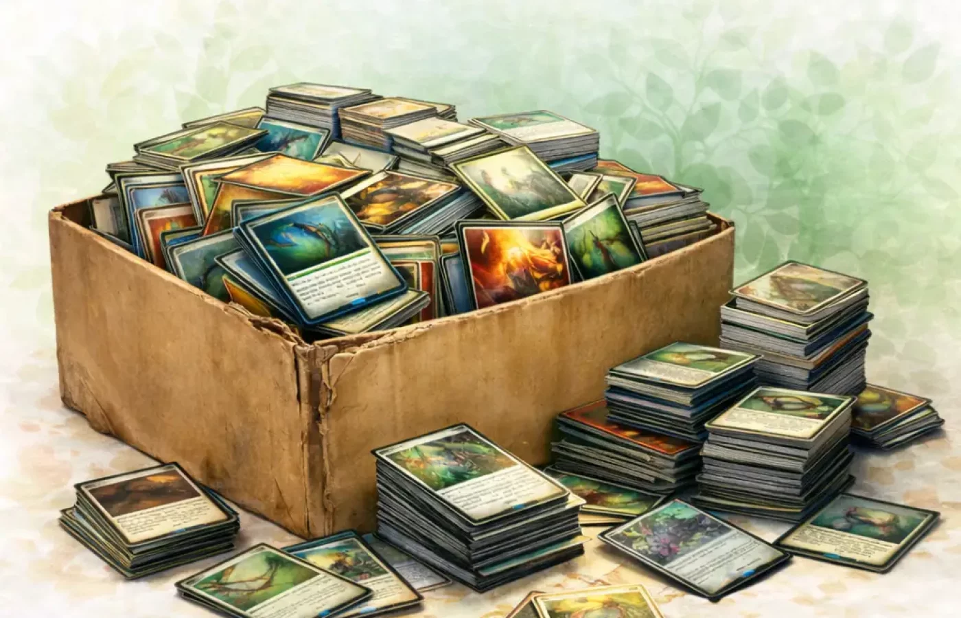 Alte Magic Karten vom Dachboden